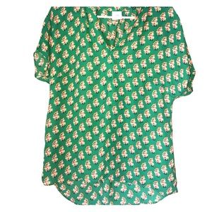 Cabi Green Blouse